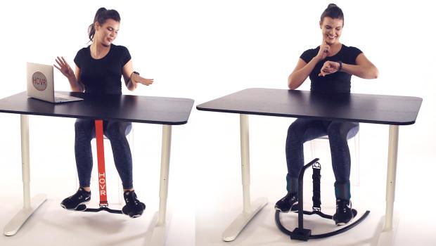 Hovr, the under-desk swing for your feet, aims to make fidgeting acceptable  at the office.